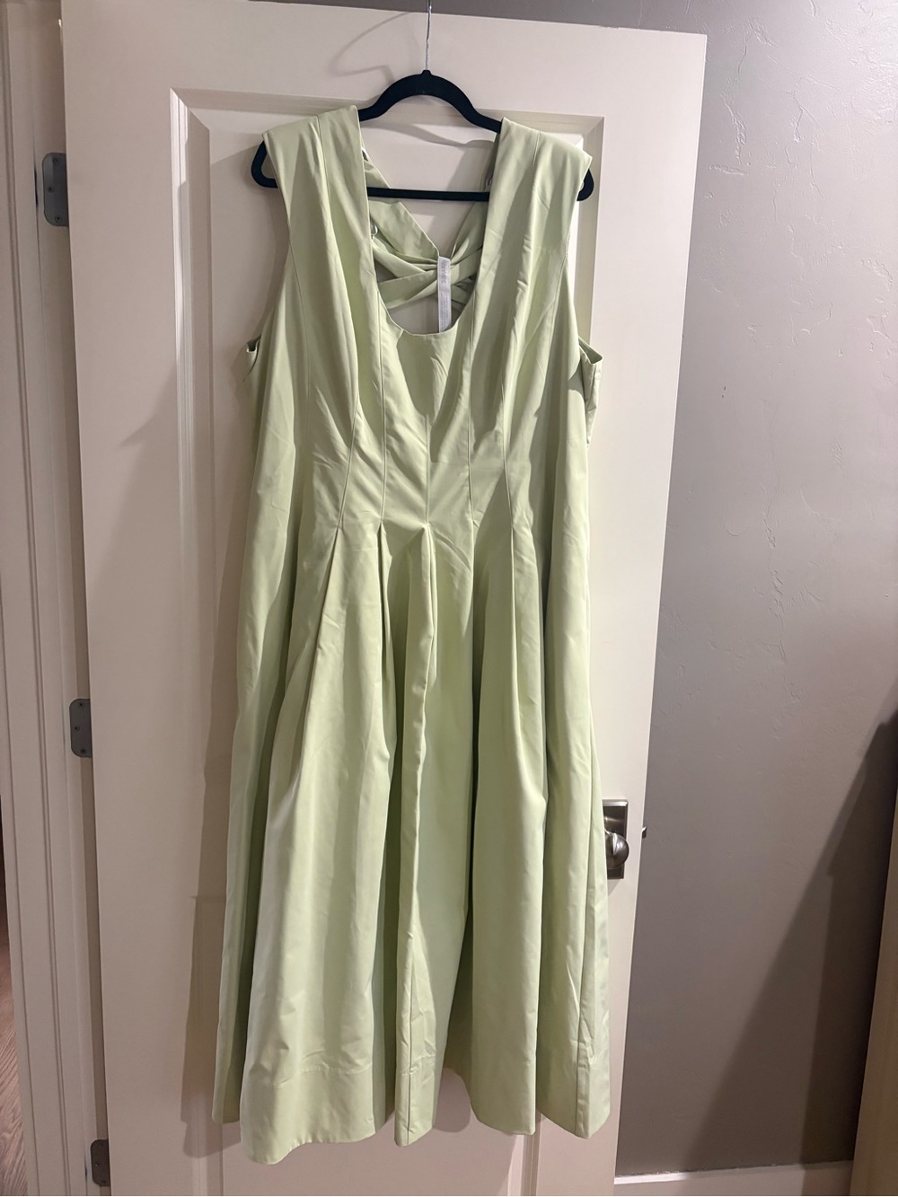 Arrange Pistachio Green Midi Dress
